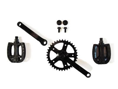 BERG Crank set 90, 28T + pedalen