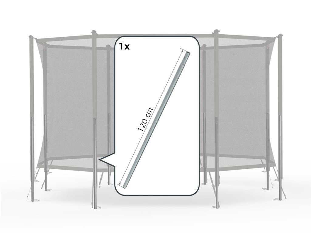 Safety Net Comfort - Onderpaal + veerclip