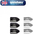 Winmau Whizlock Shaft Caps - Silver miniatuur