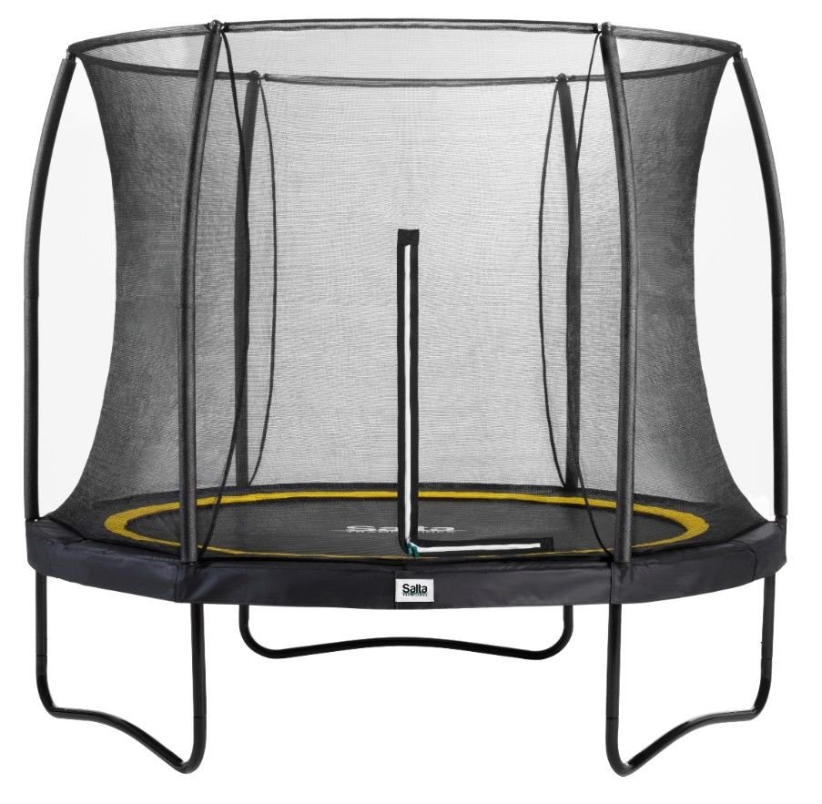 Salta Comfort Edition 213 Zwart Trampoline + Veiligheidsnet