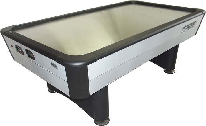 TopTable Typhoon Pro Metal-line Grijs/RVS Airhockeytafel 7FT
