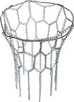 NORTH Metal Net voor Basketbalpalen miniatuur