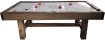 TopTable Dining Timber Airhockeytafel Met Tafeltennis Wood/Wit 7FT miniatuur
