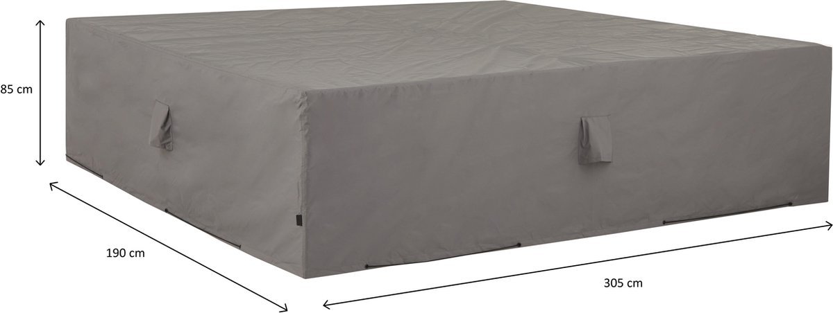 Madison Tuinmeubelhoes 305x190x85 cm grijs