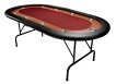 NORTH Foldy Pokertafel Rood 10 Personen miniatuur