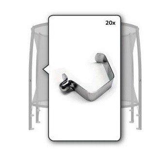 Berg Veerclips (20stuks)