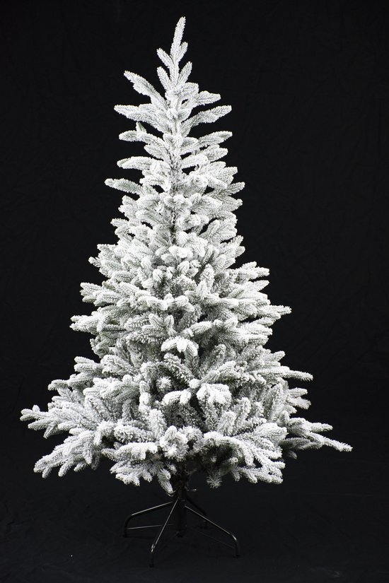 Kunstkerstboom Kingston Flocked PE Hinged 150cm
