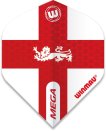 Winmau Mega Standard England dart flights miniatuur