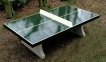 Heblad Tafeltennistafel Beton Groen Rechte Hoek miniatuur