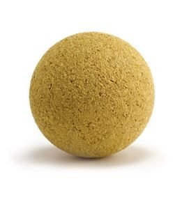 Tafelvoetbal kurken voetballetjes geel