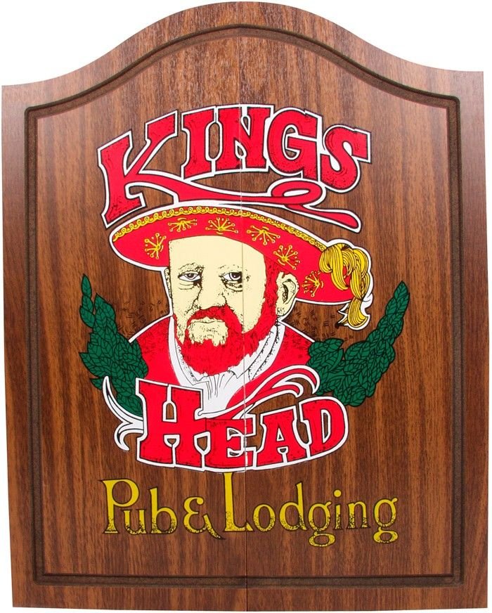 Dart Kabinet Kings Head Full Colour - Razendsnelle levering!