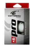 Cornilleau Pro Tafeltennisballen Wit x6 miniatuur