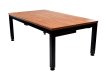 NORTH Essence Pooltafel/Eettafel Zwart/Walnut 7FT miniatuur