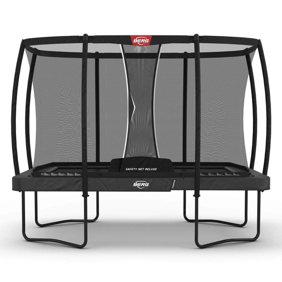 BERG Ultim Champion Regular Trampoline 330 Grijs + Safety Net Deluxe