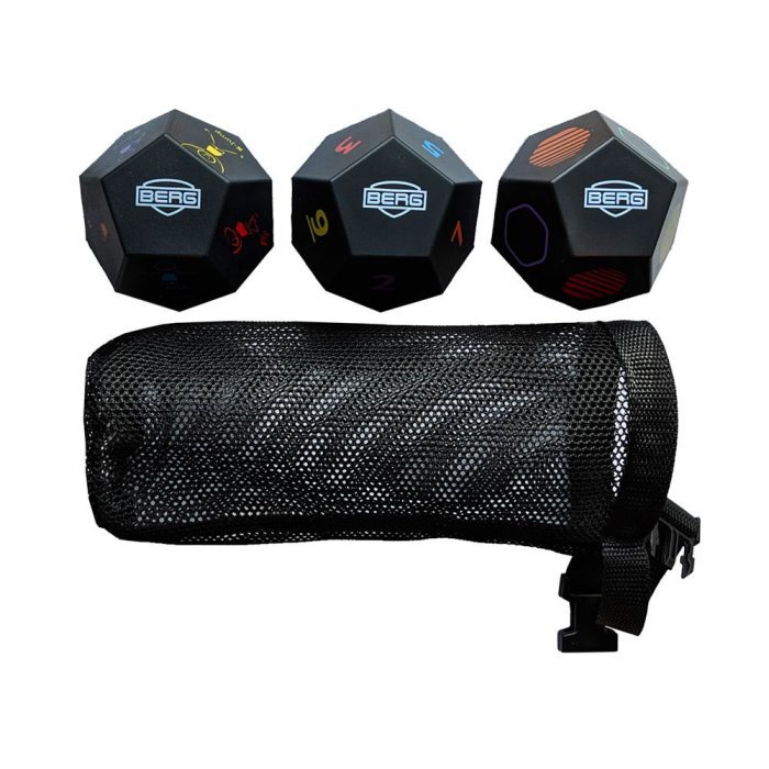 Berg levels 3 schuimballen en opbergtas