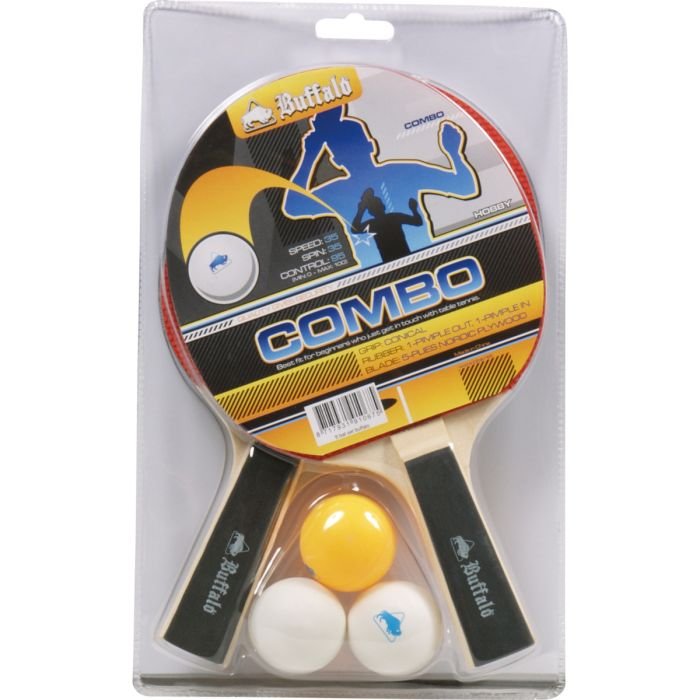 Buffalo Combo tafeltennisbat set incl. ballen
