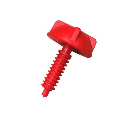 Draaiknop paal SPORT rood