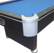 TopTable Challenger Pooltafel Zwart/Blauw 7FT miniatuur