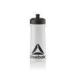 Reebok Water Bottle 500 ml Clear/Black miniatuur