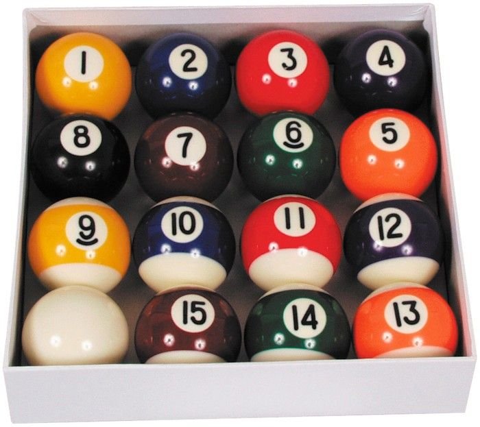 Poolballen set Ventura Economy 57,2 mm