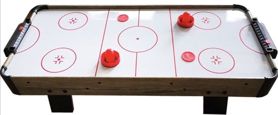 TopTable Airhockey TopTable Topper Ice Wood