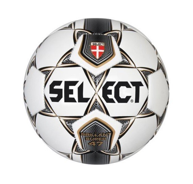 Select Football Brillant Super 47 DBU White/Grey