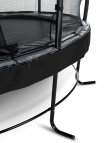 EXIT Elegant Premium Trampoline 253 + Safetynet Deluxe Zwart miniatuur