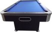 TopTable Challenger Pooltafel Zwart/Blauw 7FT miniatuur