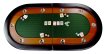 NORTH Foldy Pokertafel Groen 10 Personen miniatuur