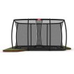 BERG Ultim Champion FlatGround Trampoline 500 Grijs + Safety Net Deluxe XL miniatuur