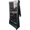 TopTable Twist 2in1 Airhockey/Pooltafel Zwart/Zwart 5FT miniatuur