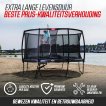 BERG Grand Champion InGround Trampoline 470 Grijs + Safety Net Deluxe miniatuur