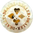 Dealer Fiche Deluxe 6cm Zwart miniatuur