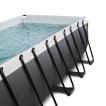 EXIT Black Leather zwembad 540x250x100cm met zandfilterpomp - zwart miniatuur