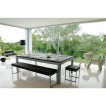 Aramith Fusion Bank Leder/Alu 4 Personen B/B miniatuur