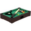 NORTH Assisi Mini Pooltafel Dark Wood/Groen 51 x 31 x 10 cm miniatuur