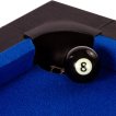 NORTH Bari Pooltafel Zwart/Blauw 4FT miniatuur