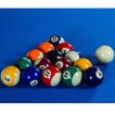 NORTH Bari Pooltafel Zwart/Blauw 4FT miniatuur