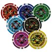 NORTH Pokerset Aluminium Pokerkoffer 600 Chips en Kaartmixer miniatuur