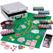 NORTH Pokerset Aluminium Pokerkoffer 600 Chips en Kaartmixer miniatuur