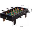 NORTH Oban Mini Voetbaltafel Zwart 70 x 37 x 25 cm miniatuur
