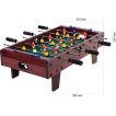 NORTH Oban Mini Voetbaltafel Dark Wood 70 x 37 x 25 cm miniatuur