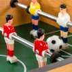 NORTH Oban Mini Voetbaltafel Dark Wood 70 x 37 x 25 cm miniatuur