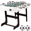 NORTH Durham Voetbaltafel Wit Foldy miniatuur