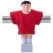 Kicker Shirts Voetbalpop Neutraal Rood miniatuur