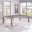 Lexor Dinner Design Pooltafel 8FT Cement miniatuur