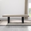 Lexor Dinner Unity Pooltafel 7FT Cement miniatuur