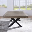 Lexor Dinner Xoon Pooltafel 7FT Vintage Eik miniatuur