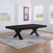 Lexor Dinner Xoon Pooltafel 8FT Zwarte Eik miniatuur
