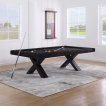 Lexor Dinner Xoon Pooltafel 8FT Zwarte Eik miniatuur